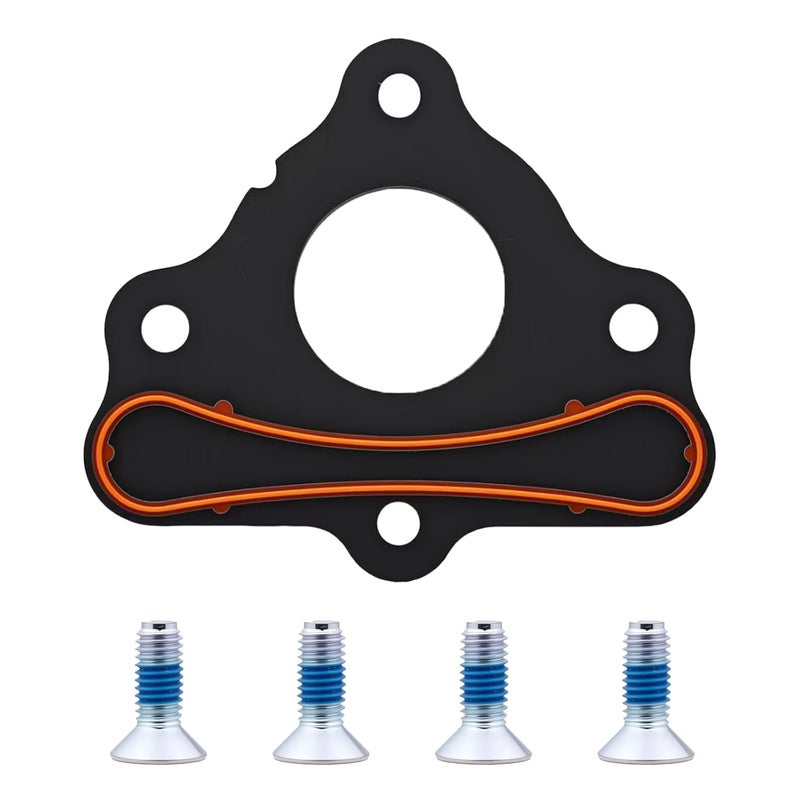 Heran LS Camshaft Retainer Plate Gasket Bolt Kit Compatible with Chevy GM LS Gen III IV V Engines LS1 LS2 LS3 4.8L 5.3L 6.0L 6.2L Vortec Corvette, Replaces 12589016, 11561455 - Image 1